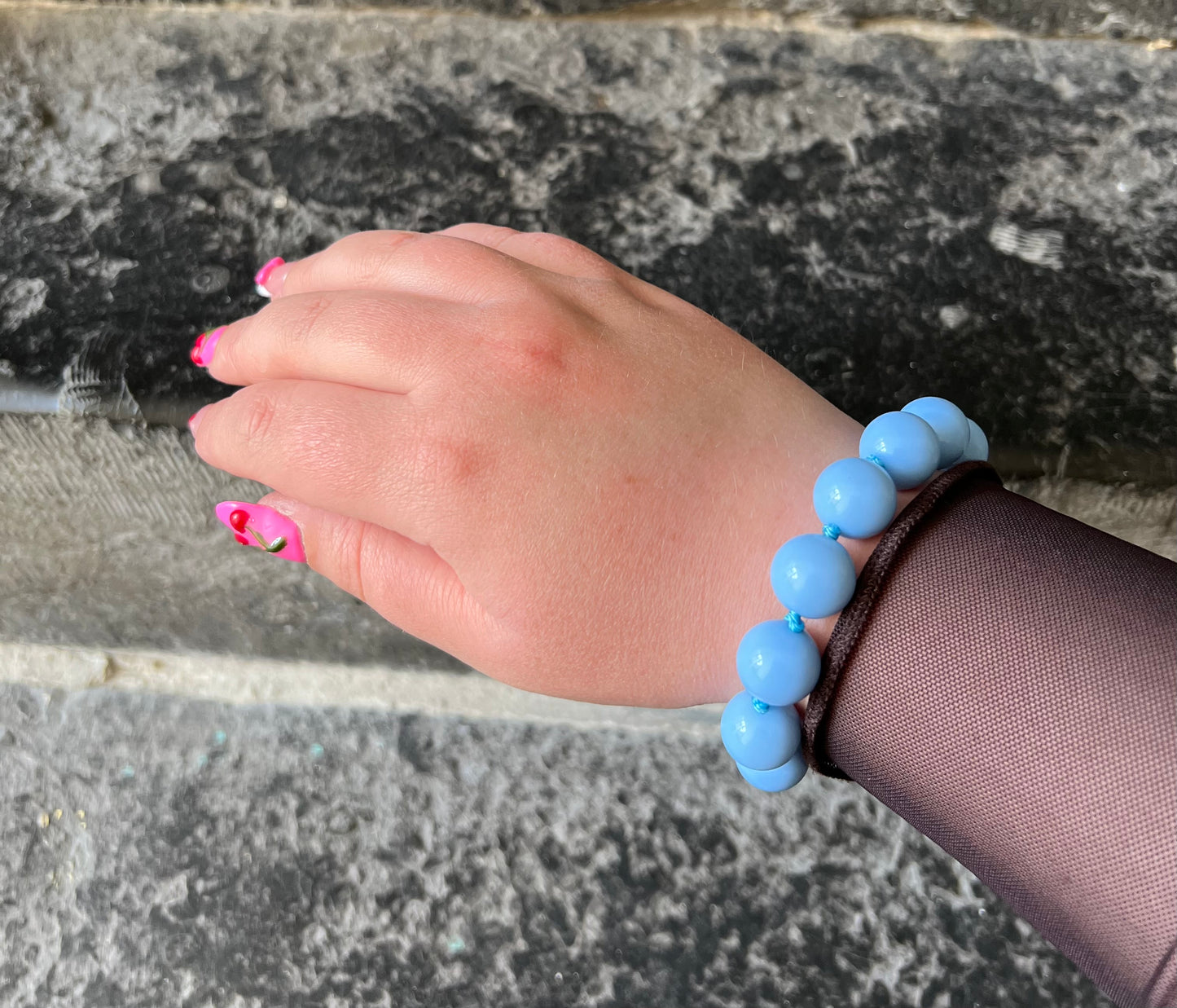 Bracelet SALOMÉ Bleu ciel