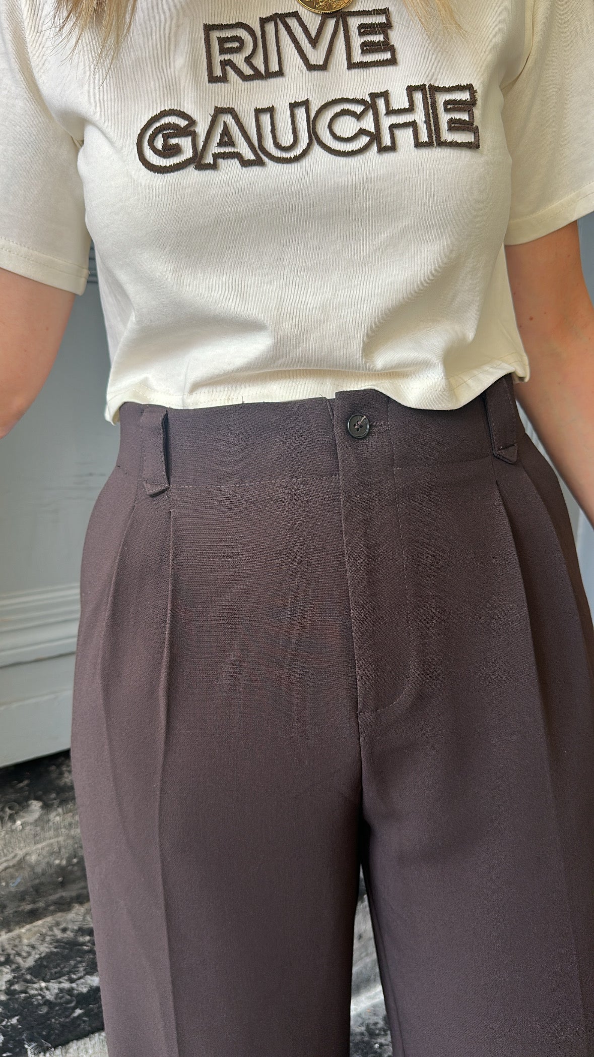 Pantalon SACHA Chocolat