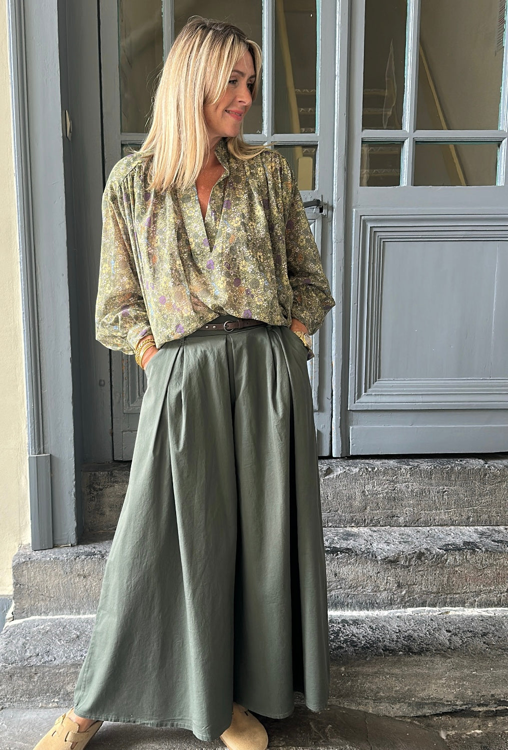 Blouse LIBERTY Verte
