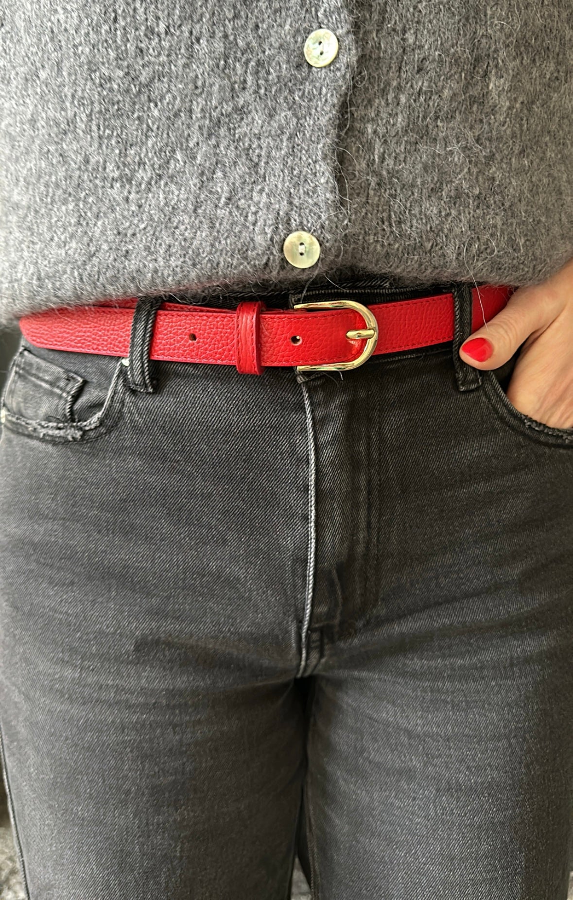 Ceinture LILI Rouge