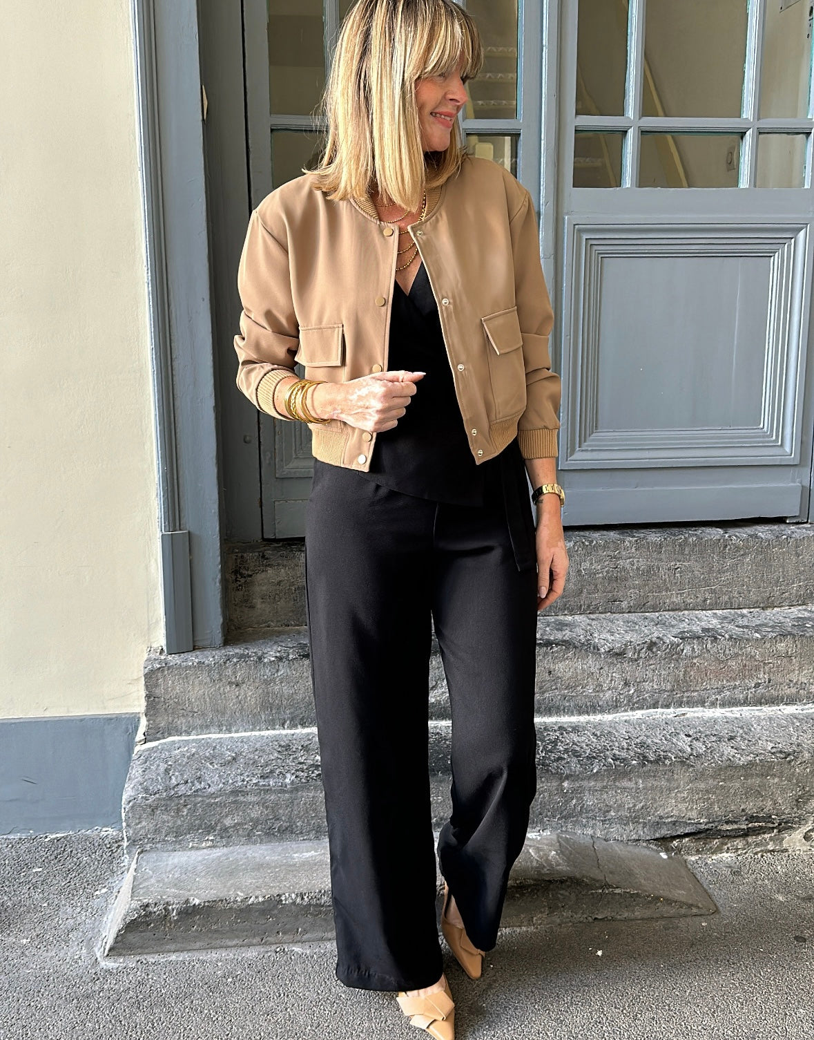 Bomber GARANCE Taupe