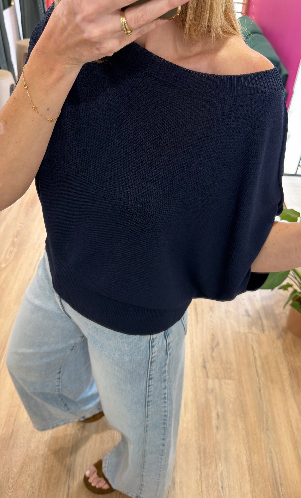 Pull LILOU Bleu marine