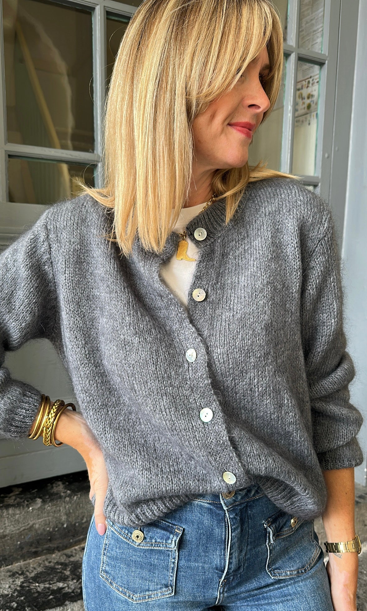 Gilet GASPARD Gris anthracite