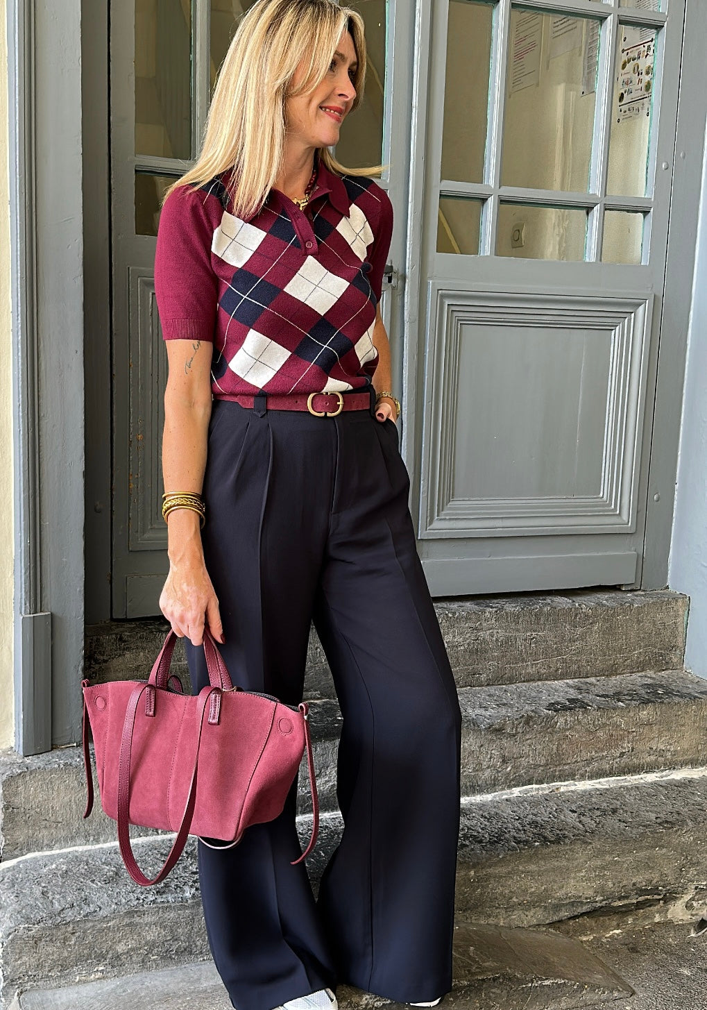 Pantalon SACHA bleu marine