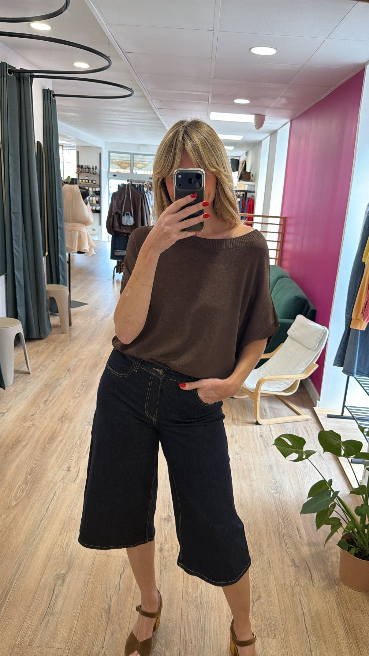 Pull LILOU Chocolat
