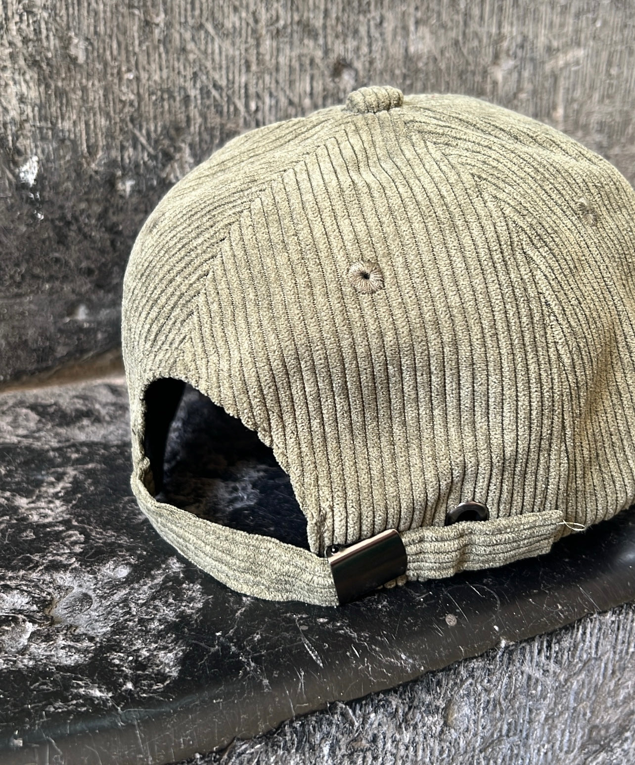 Casquette YUNA Kaki/Écru