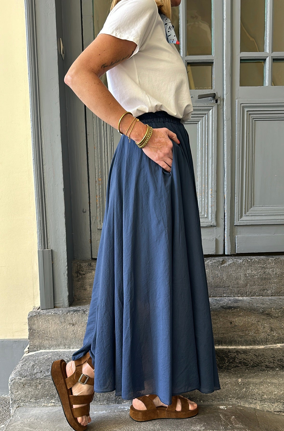 Jupe CHRISTINA Marine