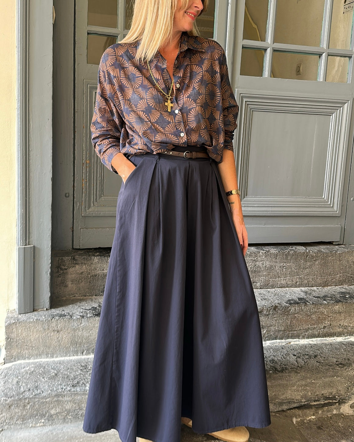 Chemise EVY Bleu marine