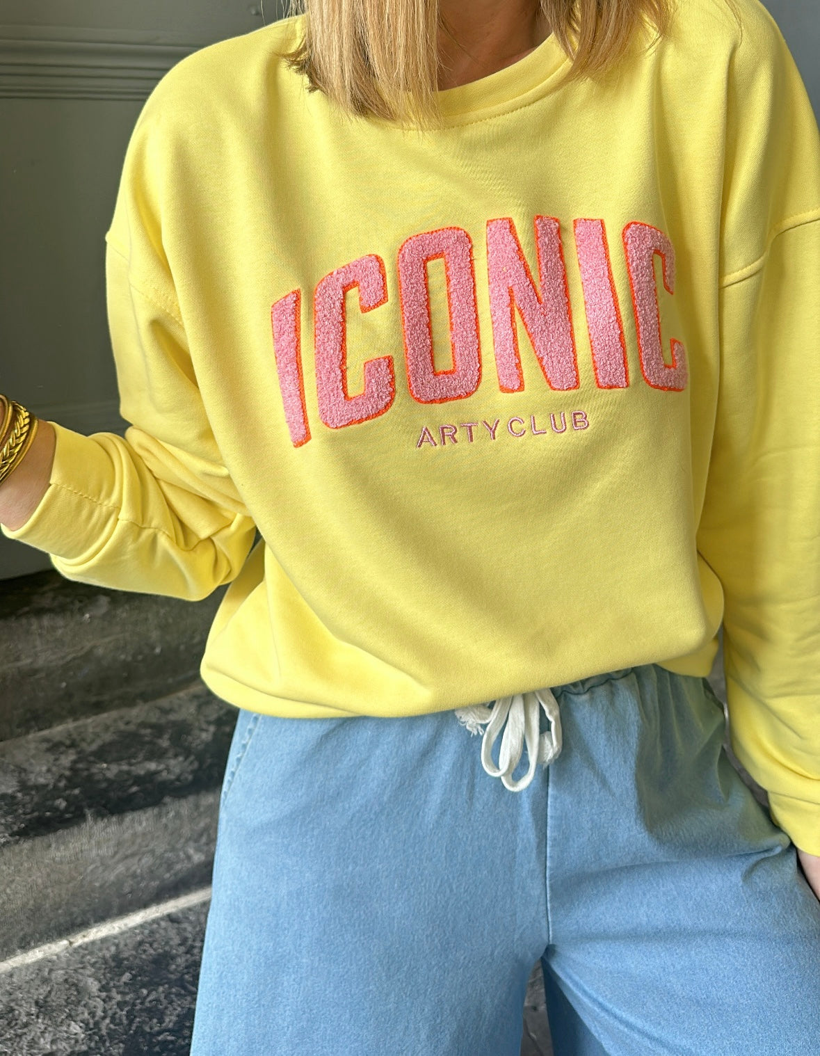 Sweat ICONIC Jaune