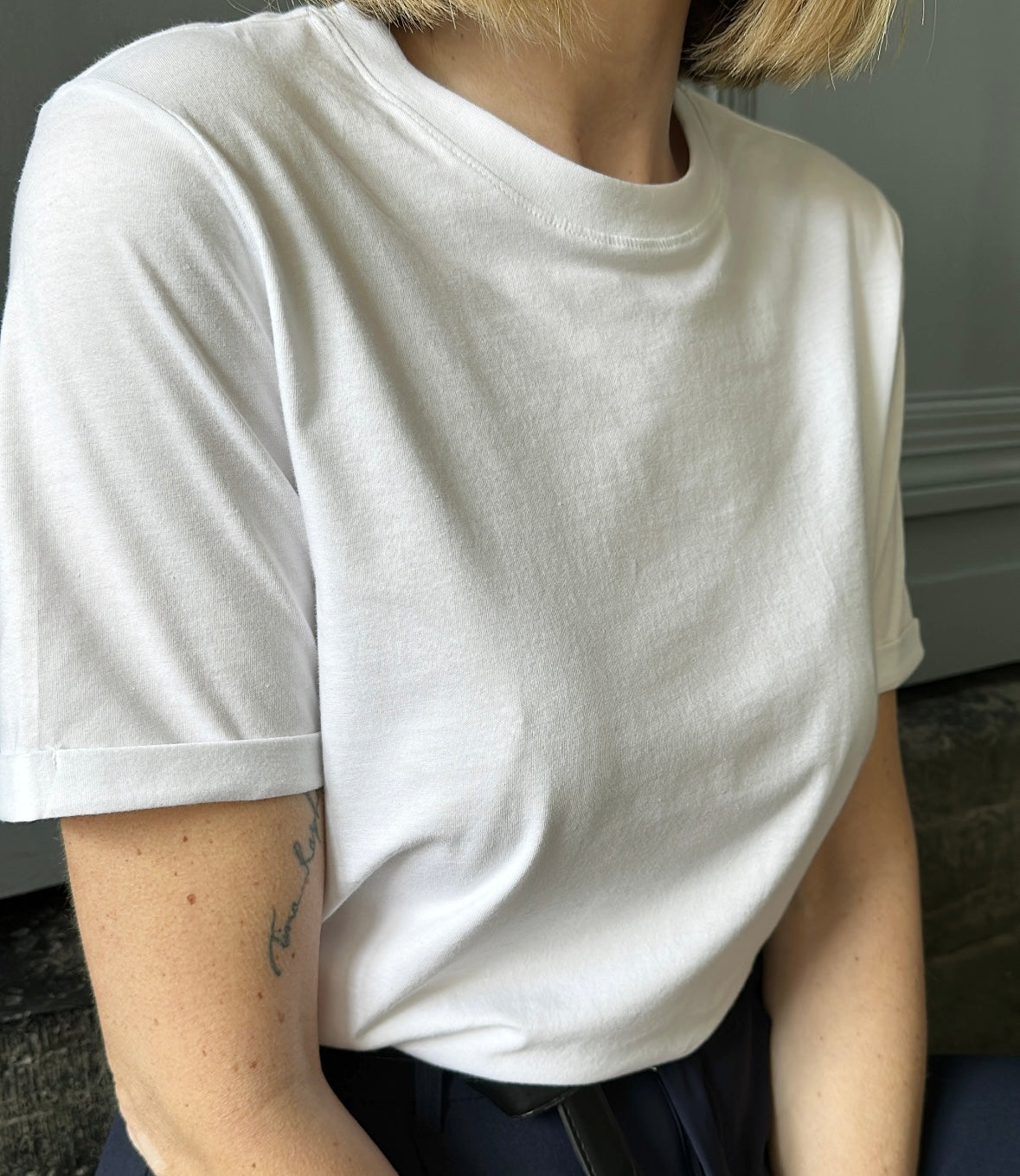 T-shirt RIA Blanc PIECES