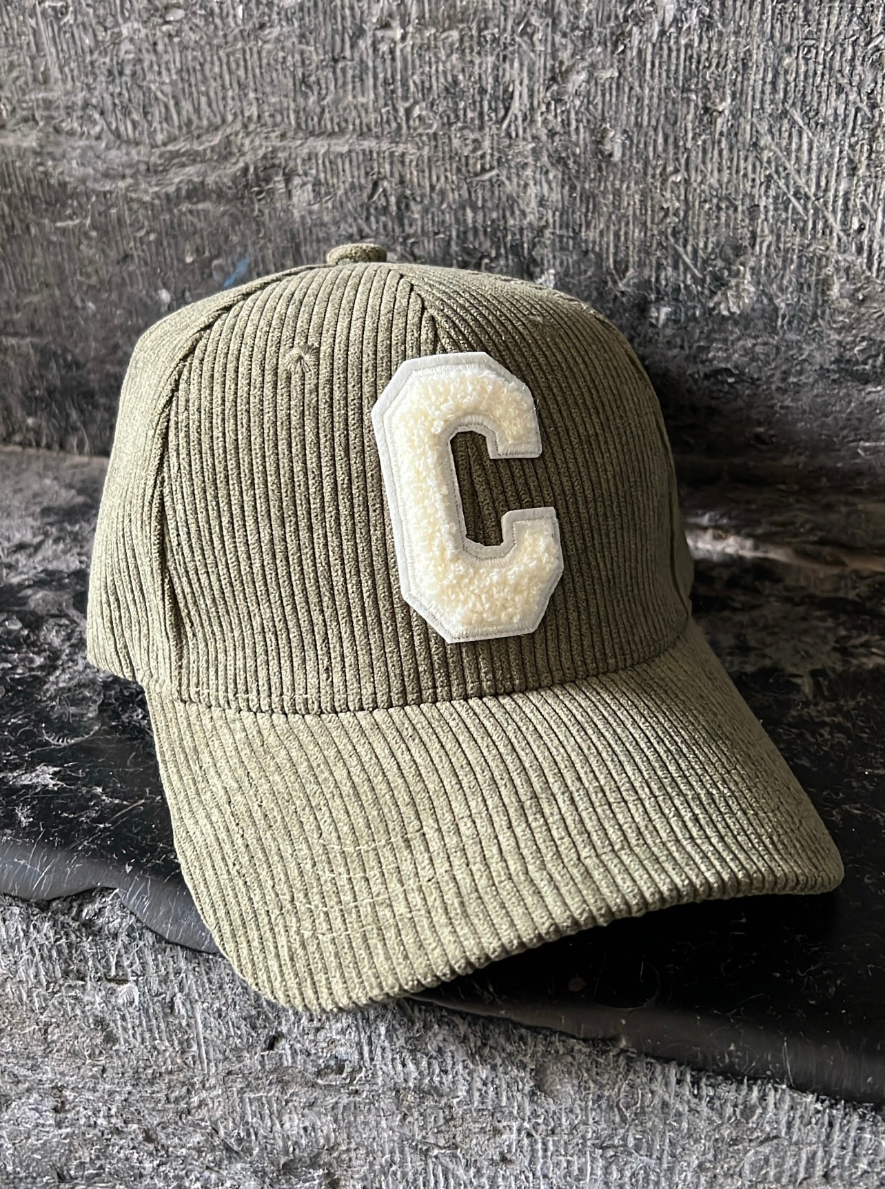Casquette YUNA Kaki/Écru