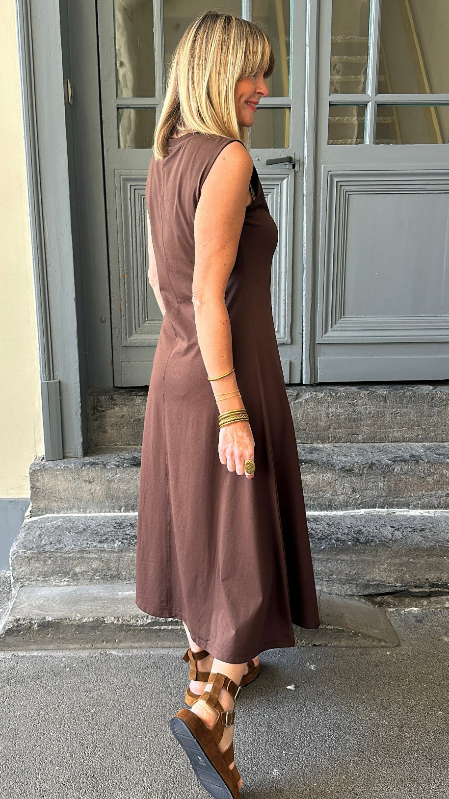 Robe MINA Chocolat