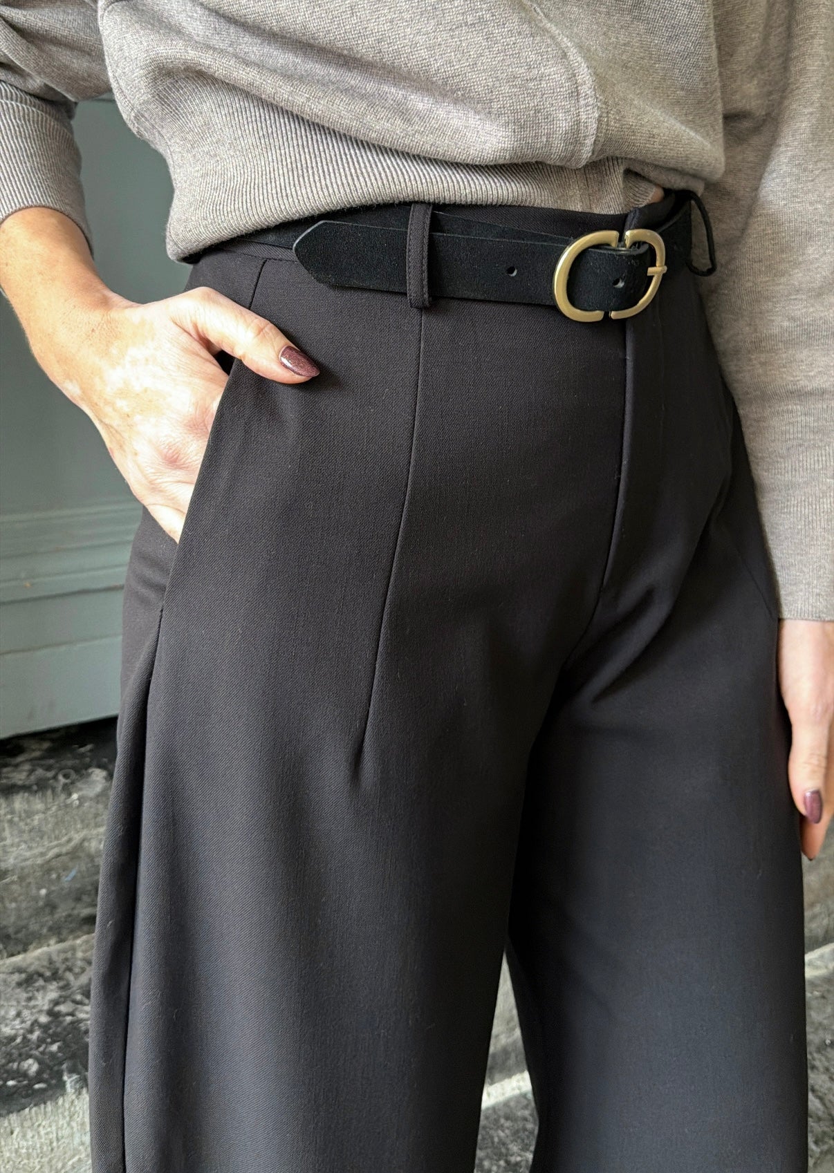 Pantalon CHARLÈNE Noir