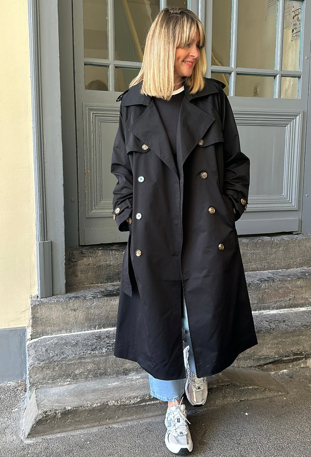 Trench PENELOPE Noir