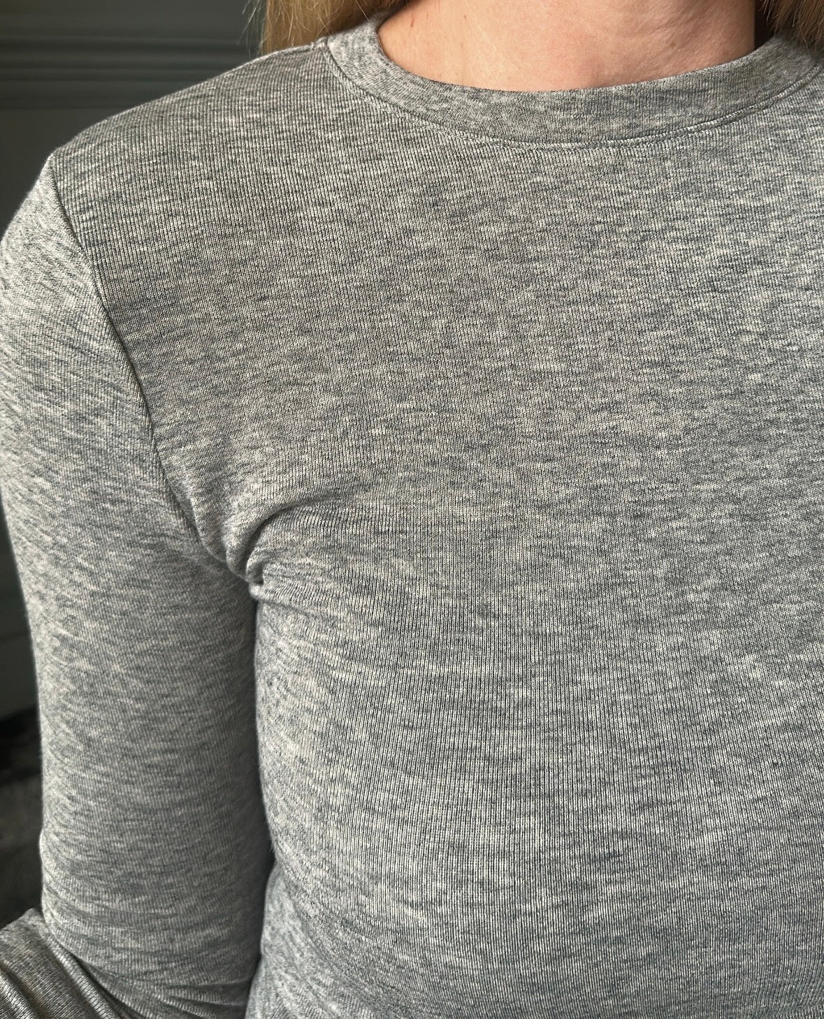 Top ULIS Gris chiné