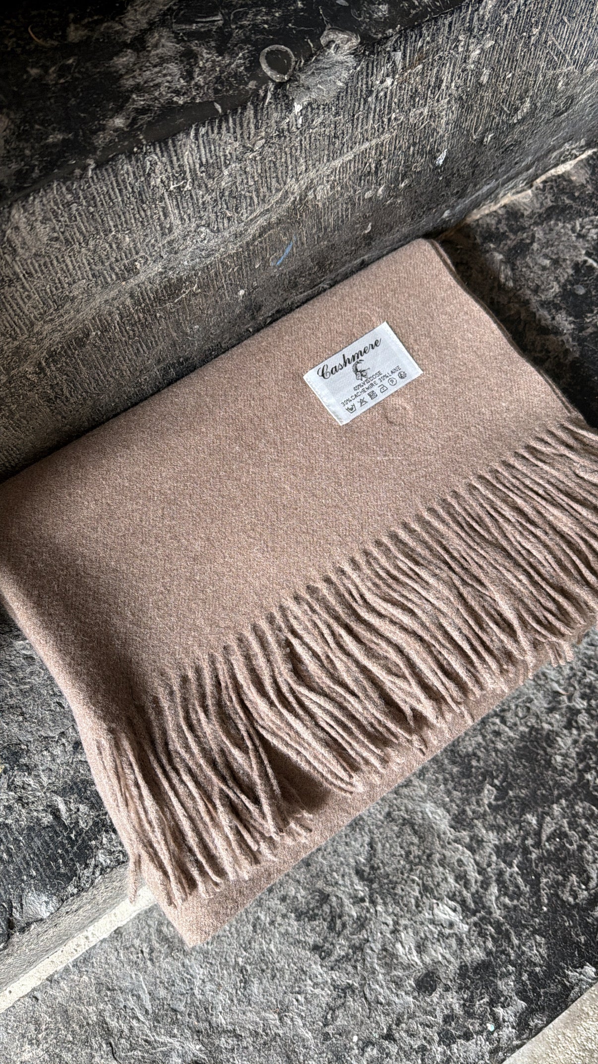 Maxi écharpe LOU Taupe