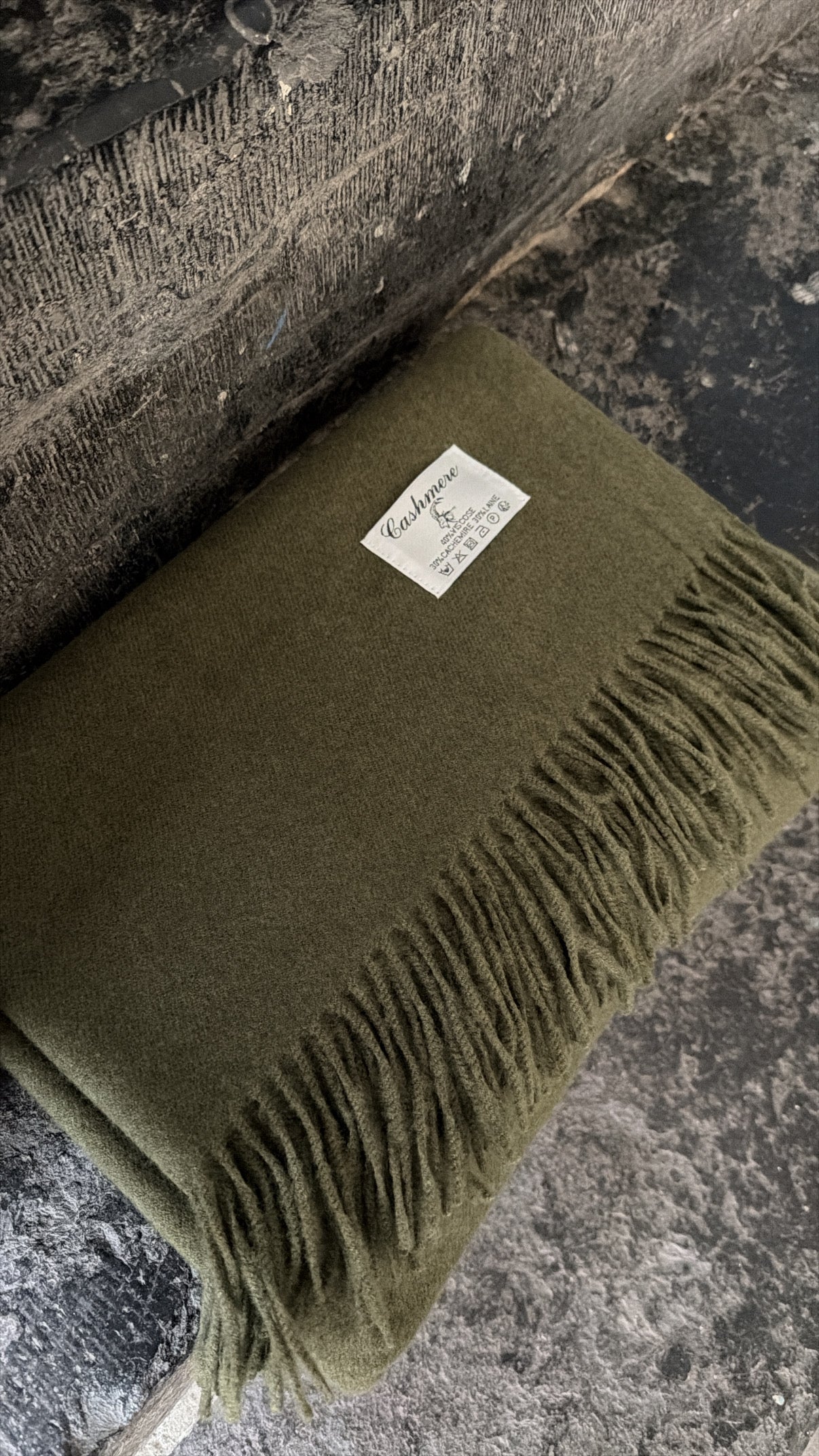 Maxi écharpe LOU Kaki