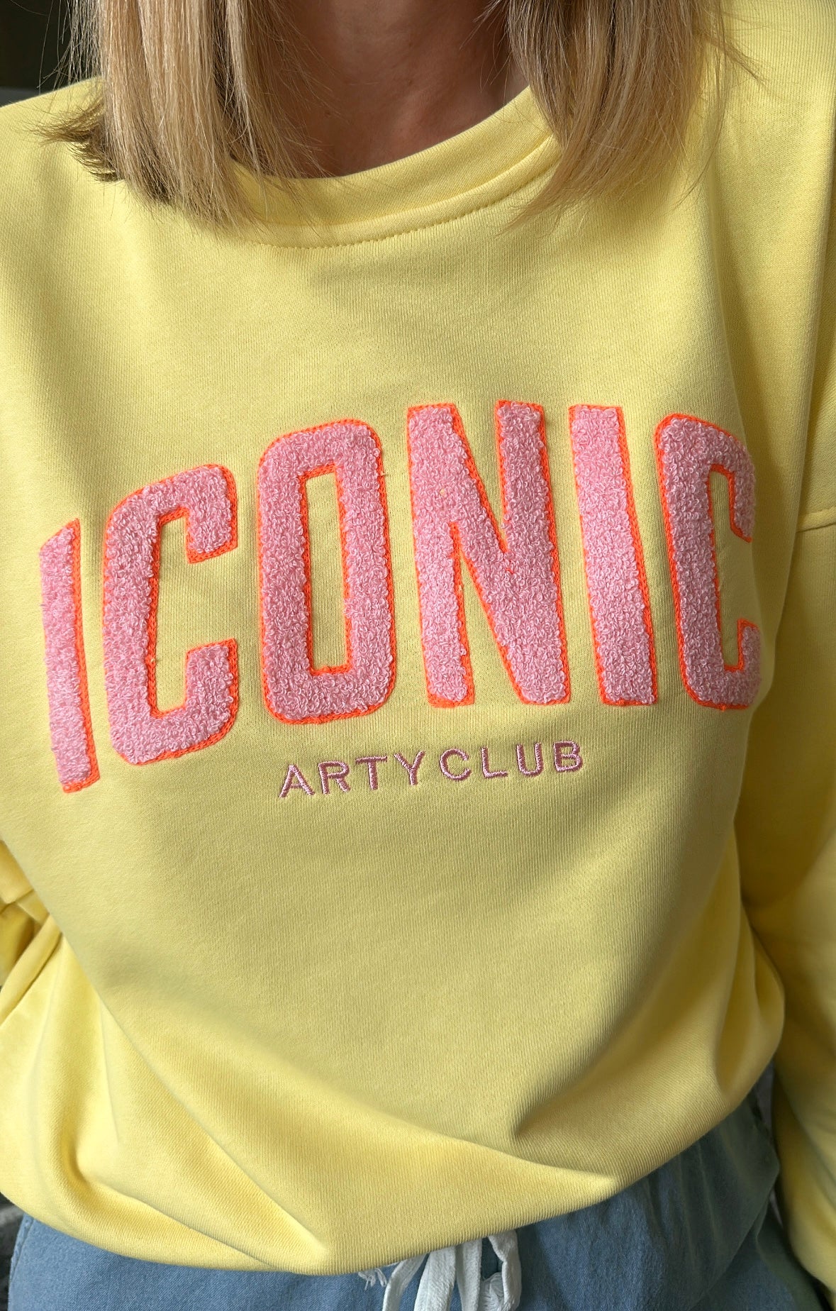 Sweat ICONIC Jaune