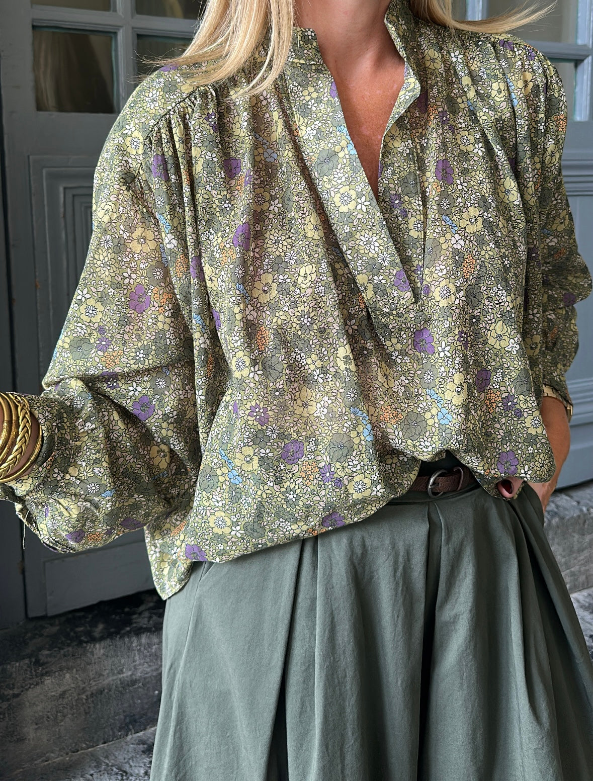 Blouse LIBERTY Verte