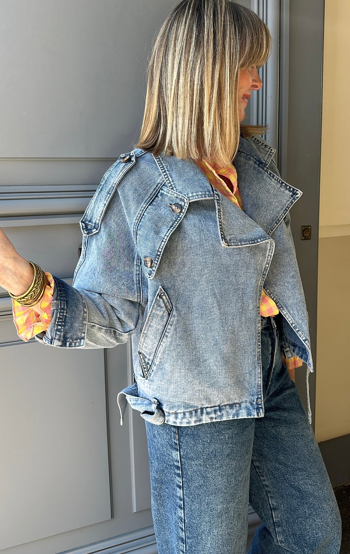 Veste SIRIELLE Bleu Denim