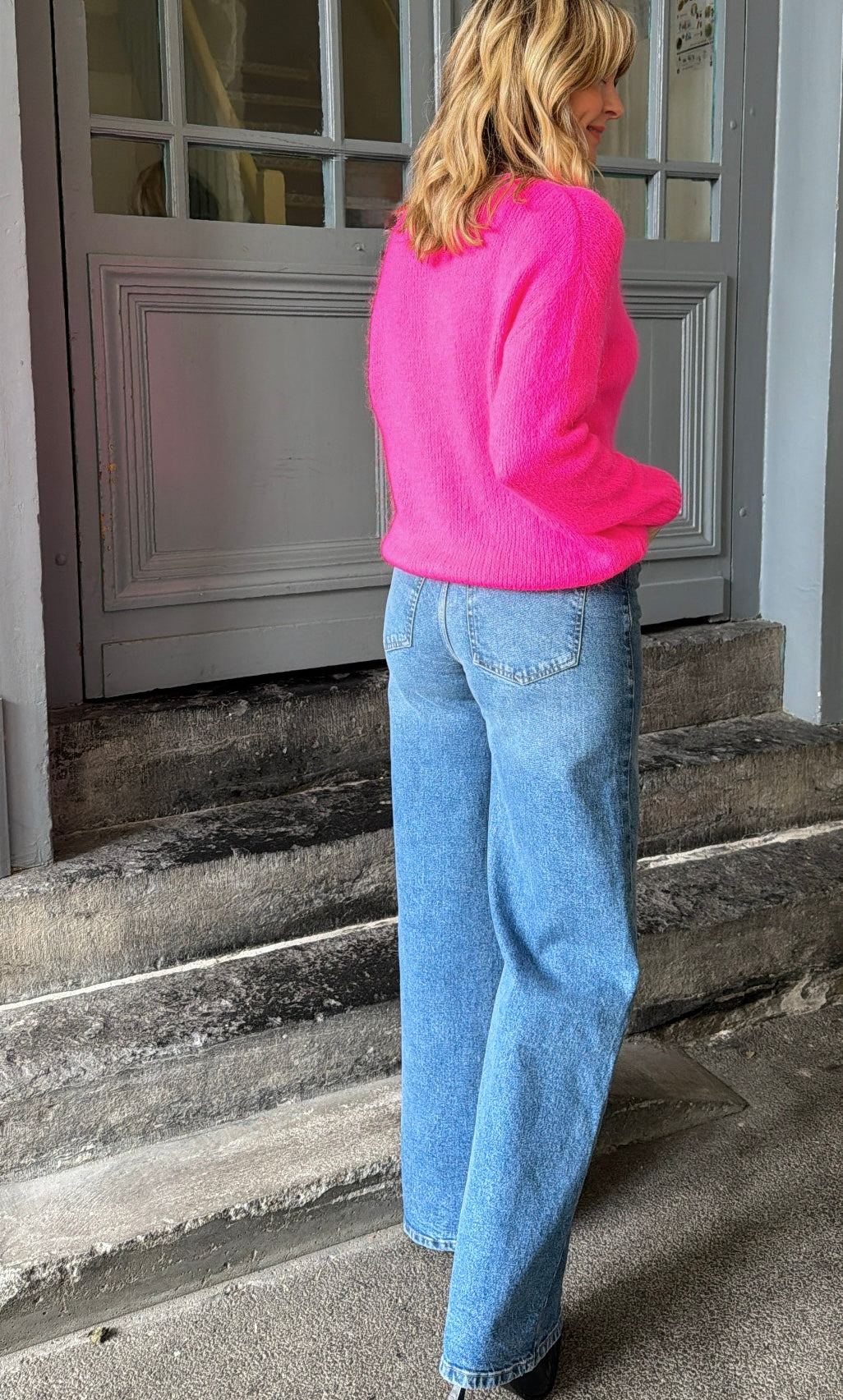 Pull EMMANUEL Rose fluo