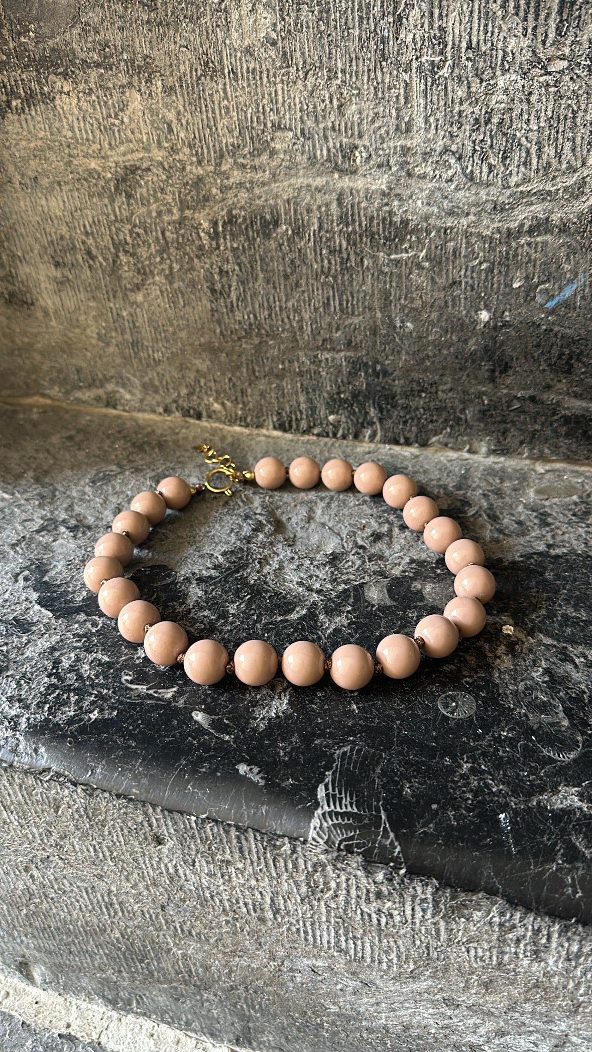 Collier SALOMÉ Moka