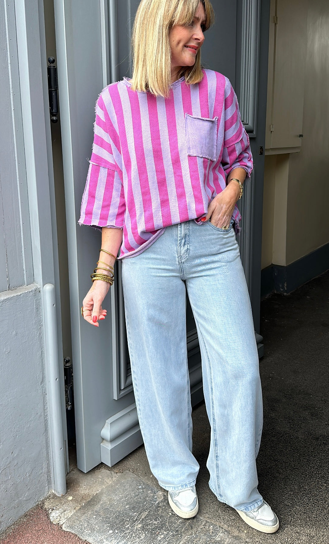 T-shirt/ sweat LILAS