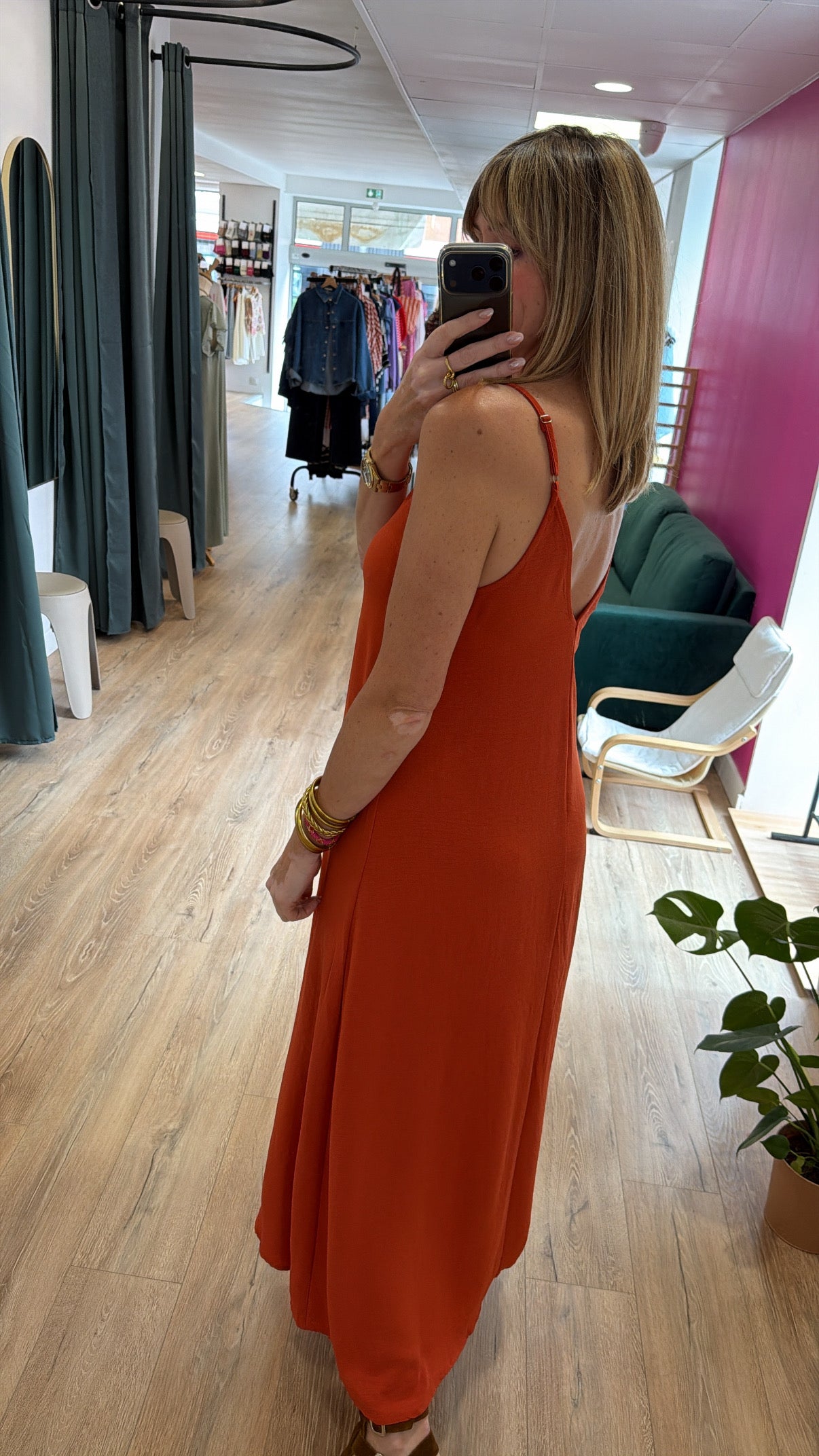 Robe CÉLESTE Terracota