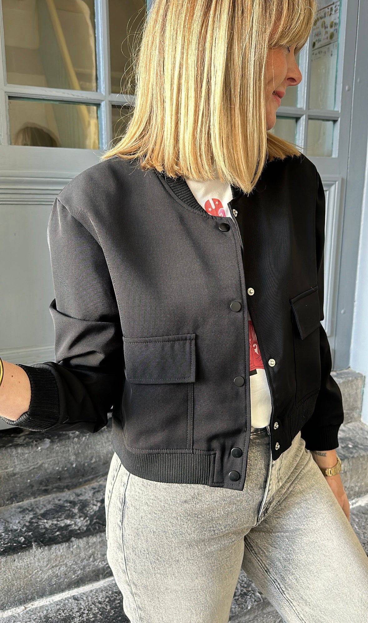 Bomber GARANCE Noir