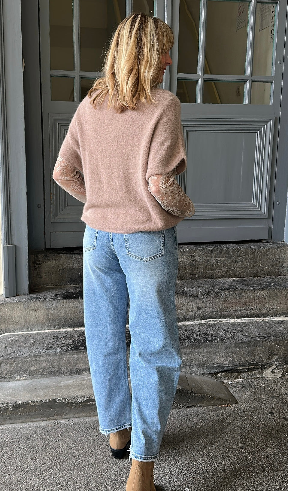Jean ballon SAMY Denim clair