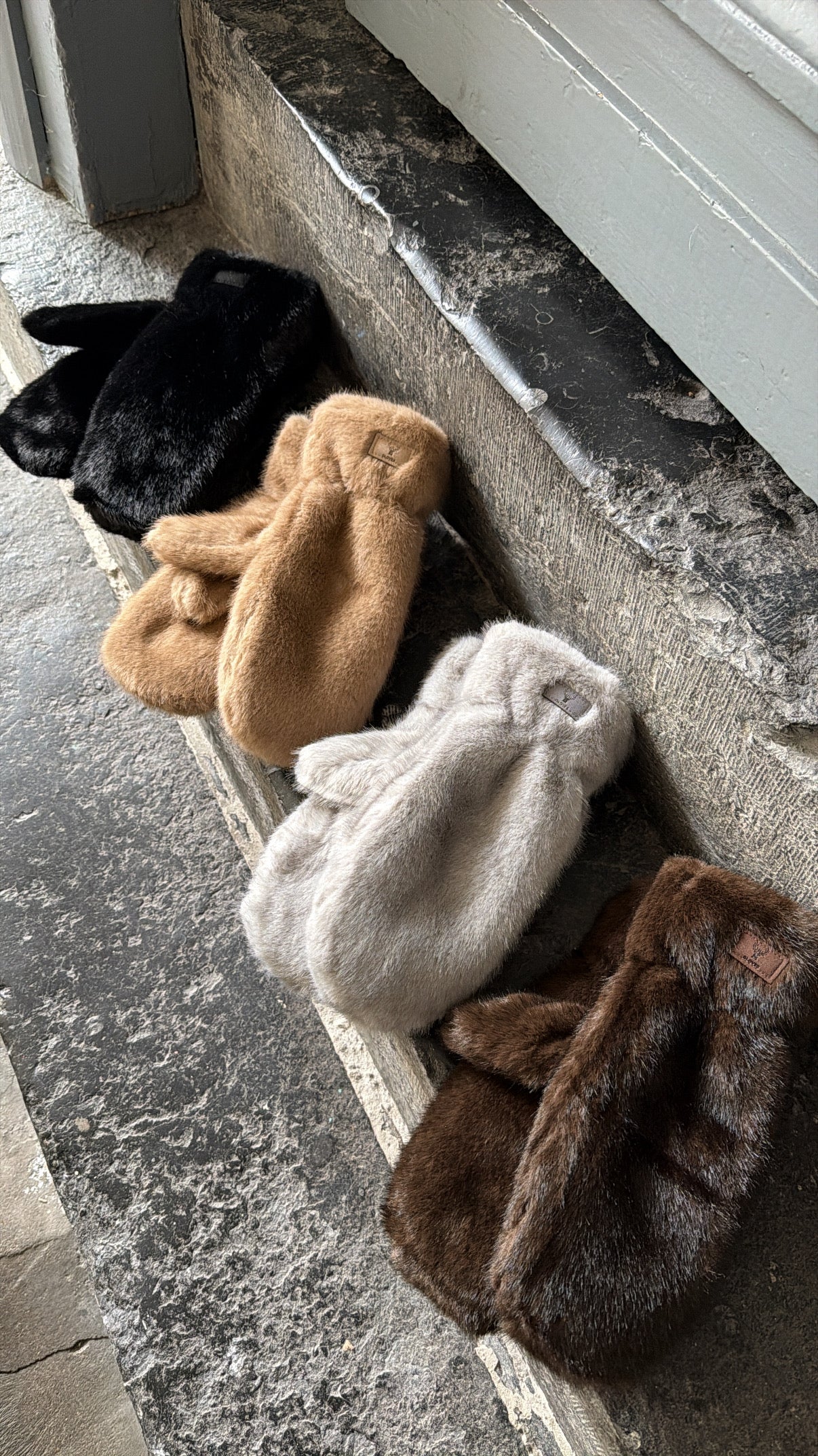 Moufles LIA Chocolat