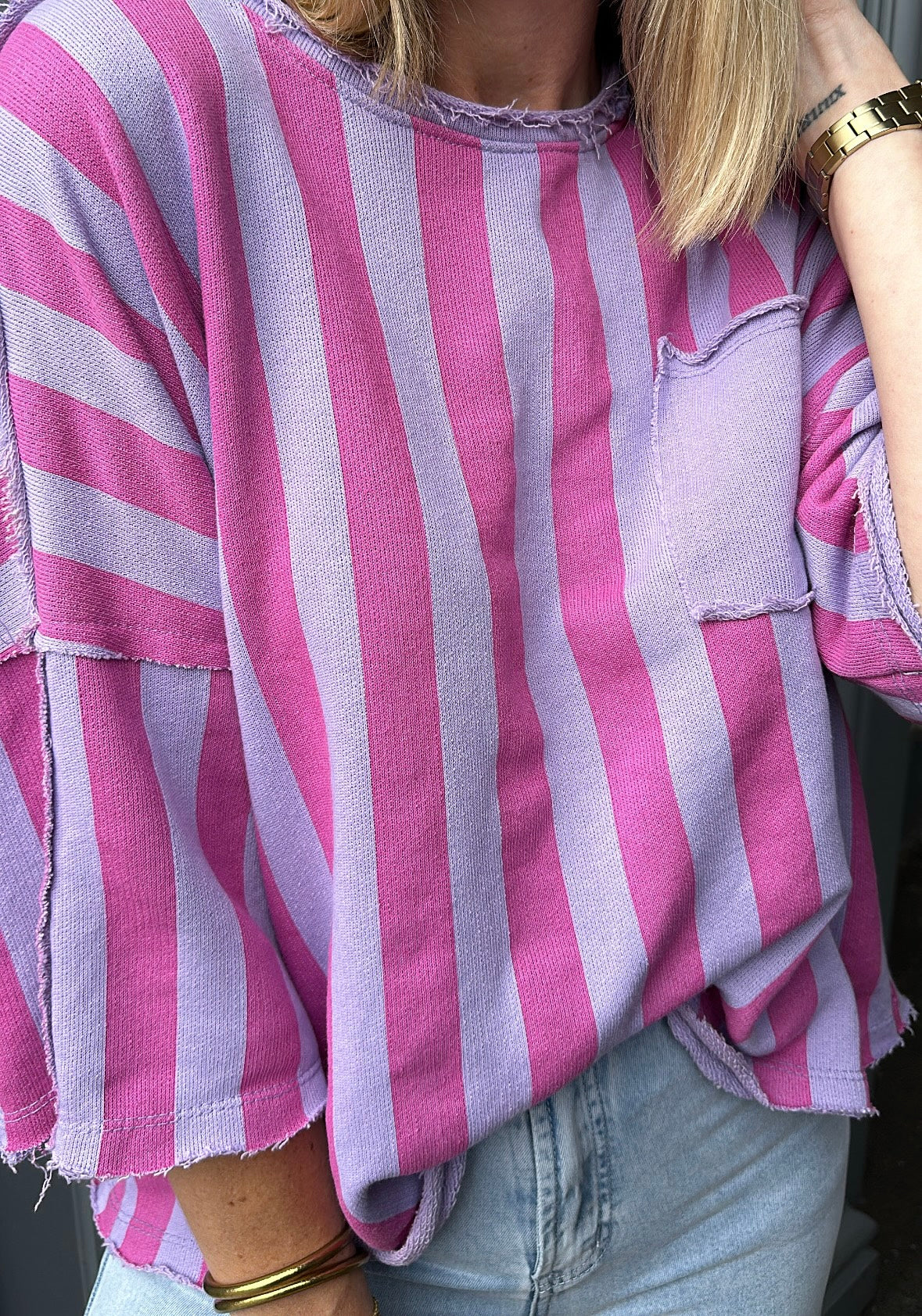 T-shirt/ sweat LILAS