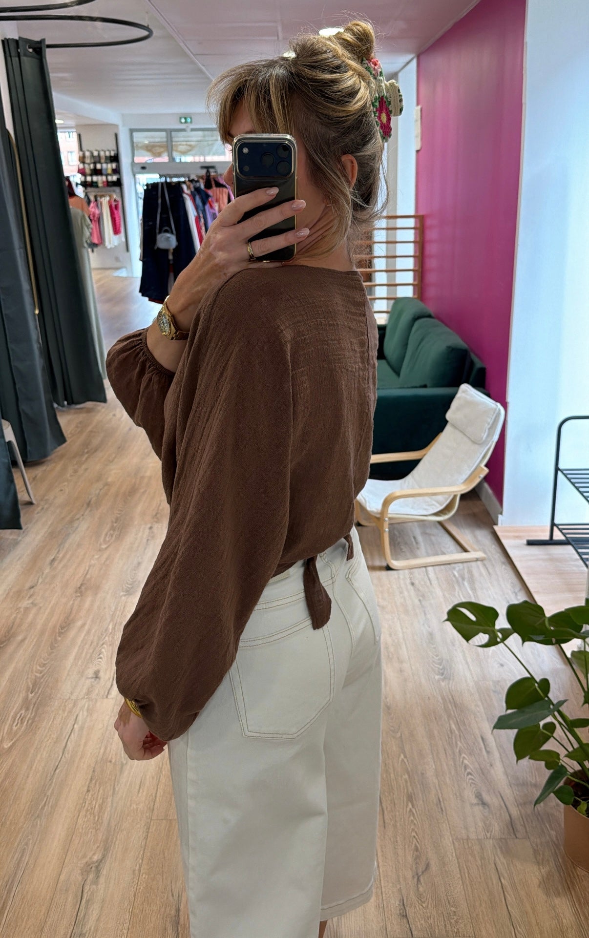 Gilet MARIAN Moka