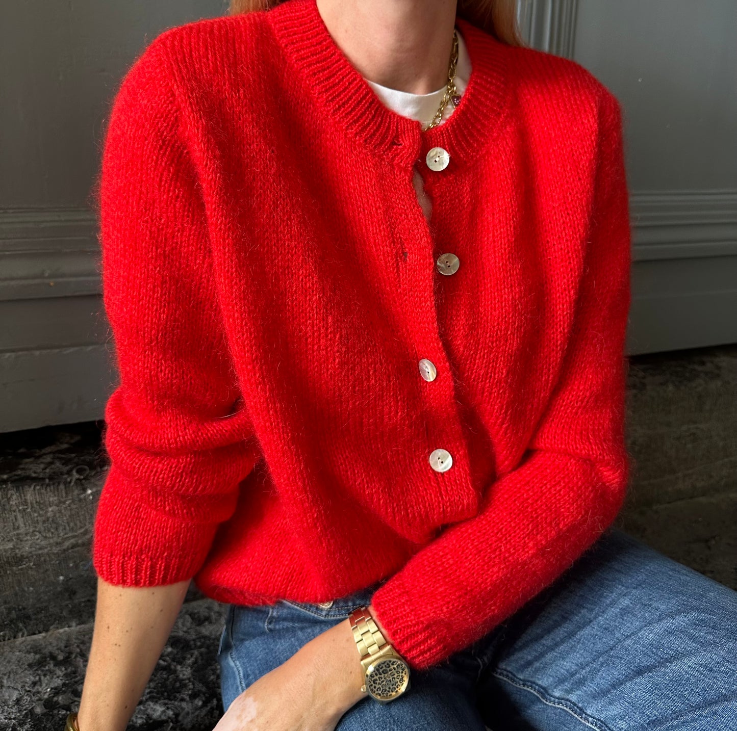 Gilet GASPARD Rouge
