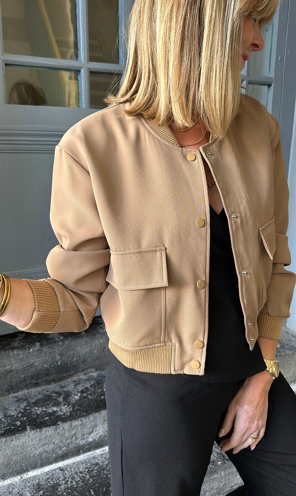 Bomber GARANCE Taupe