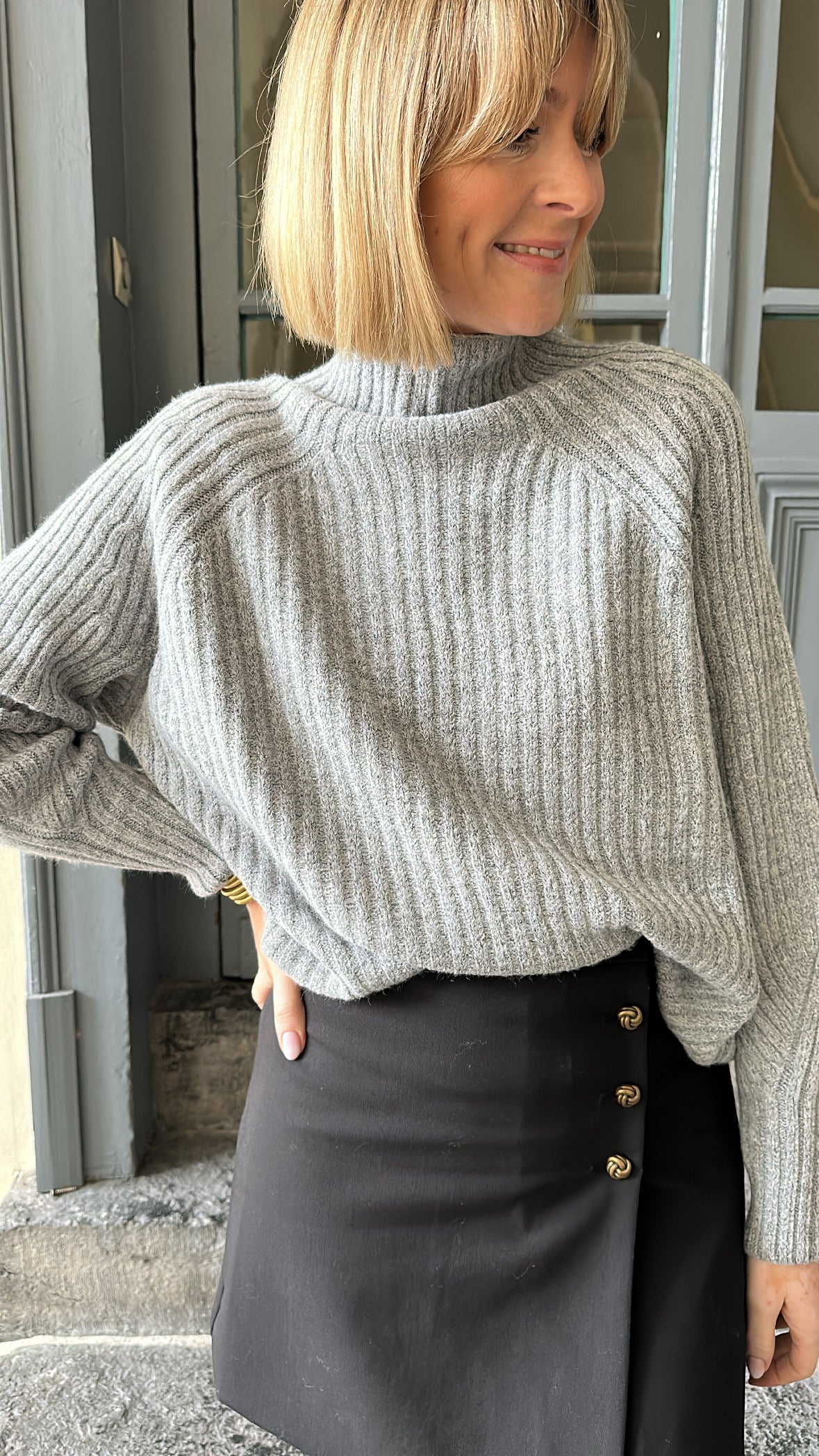 Pull BASILE Gris
