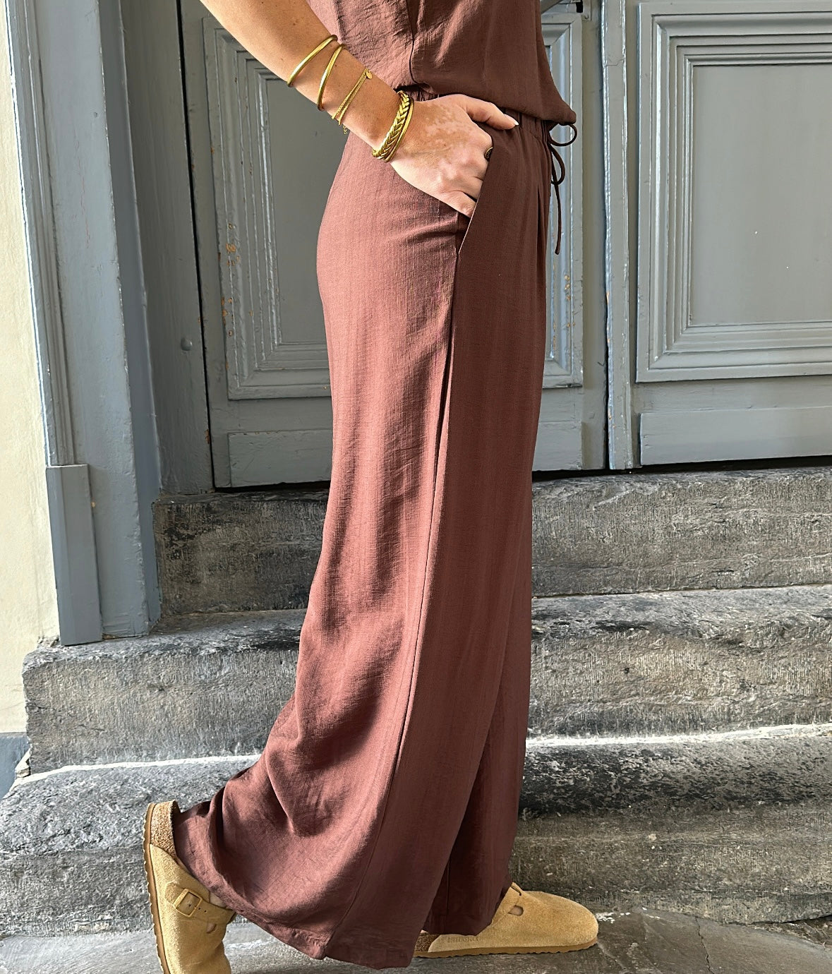 Pantalon BIBA Chocolat