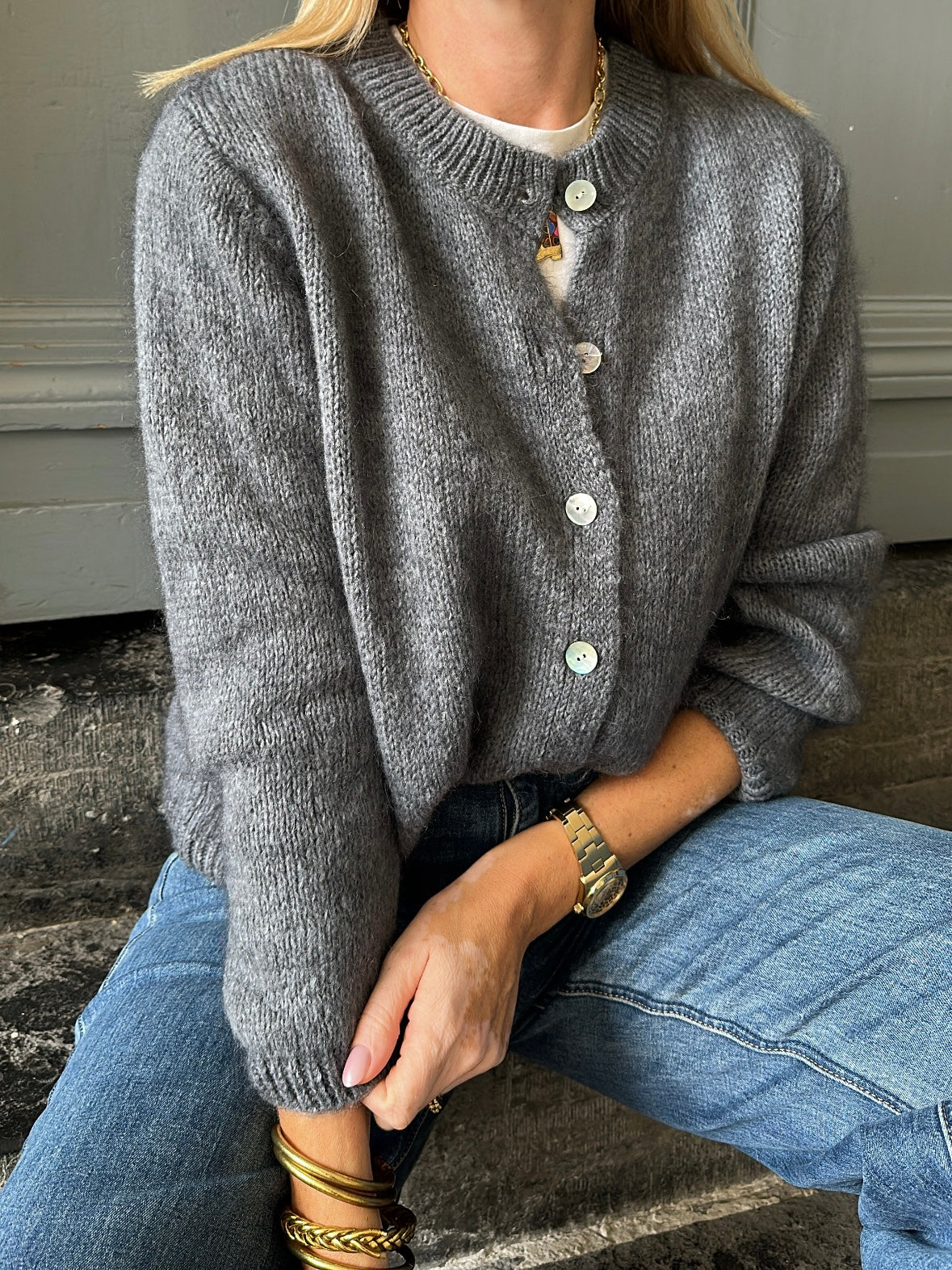 Gilet GASPARD Gris anthracite