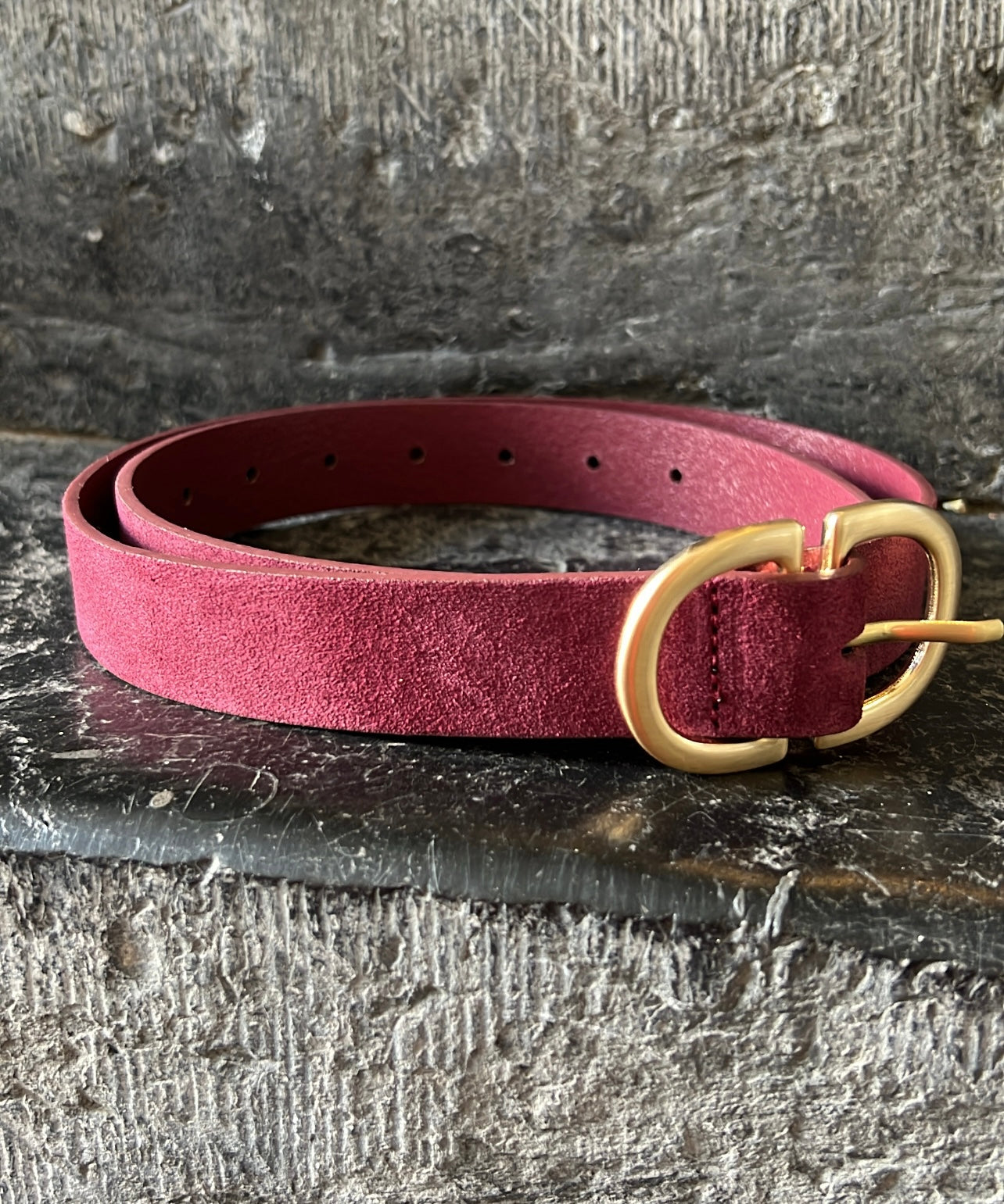 Ceinture JUVA PIECES Bordeaux