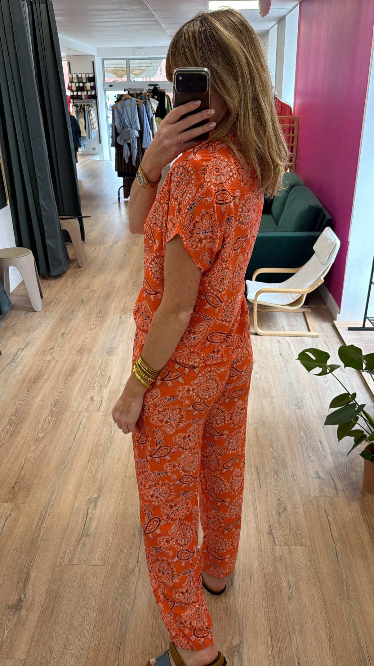 Pantalon LAURE Orange