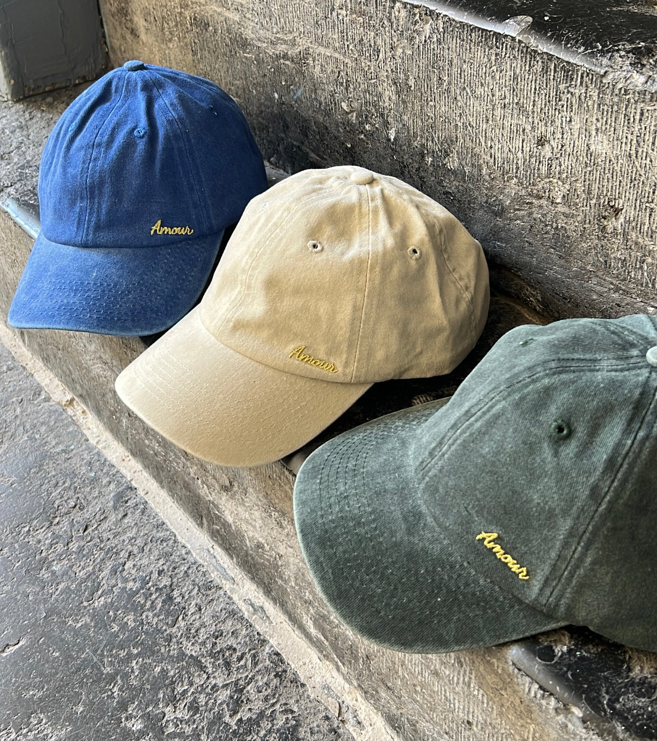 Casquette MOKI AMOUR Beige