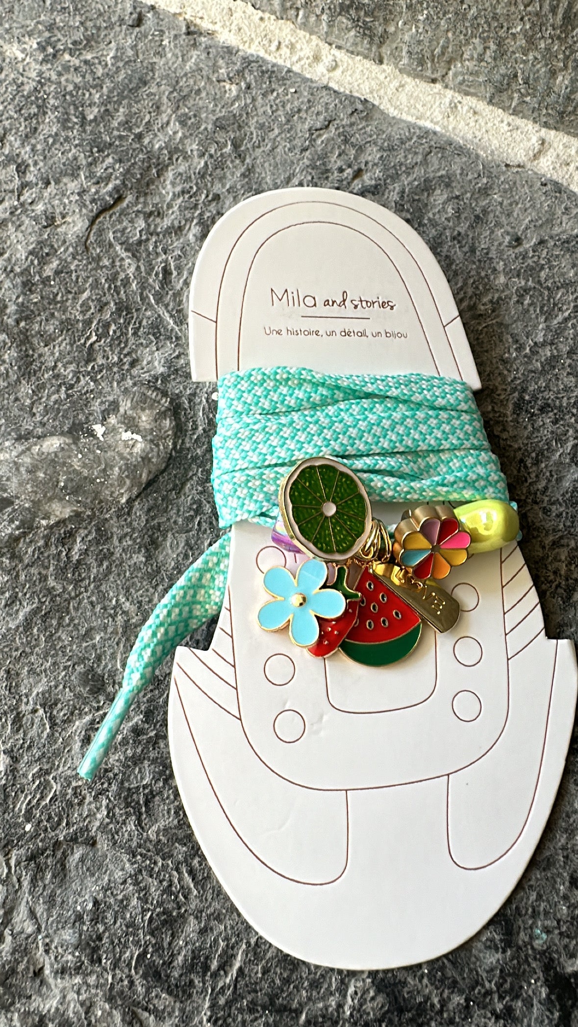 Lacets+ charms