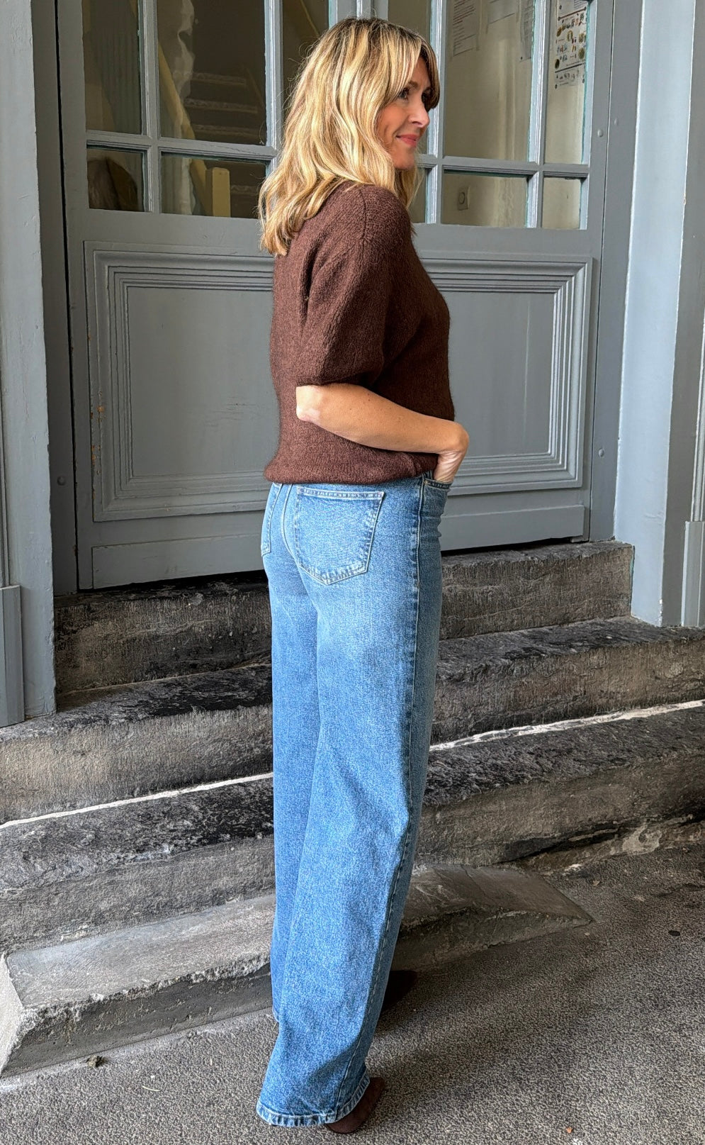 Pull YANNICK Chocolat