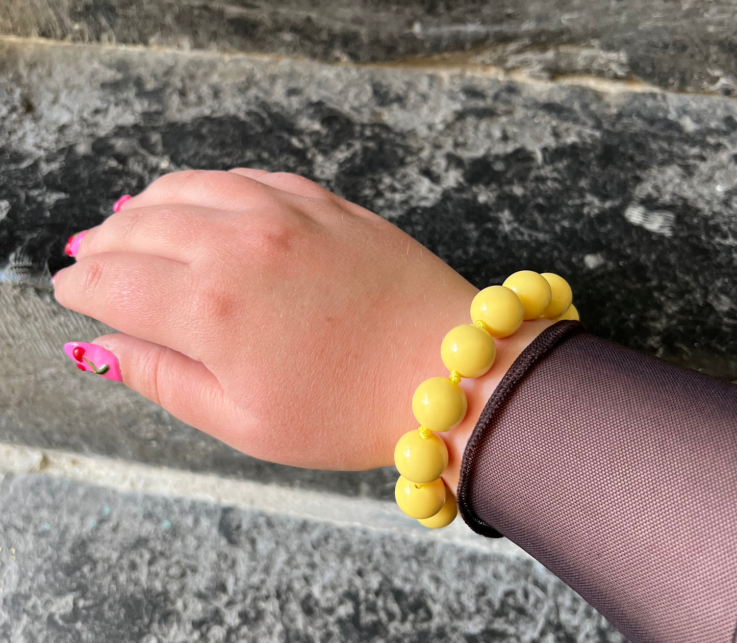Bracelet SALOMÉ Jaune