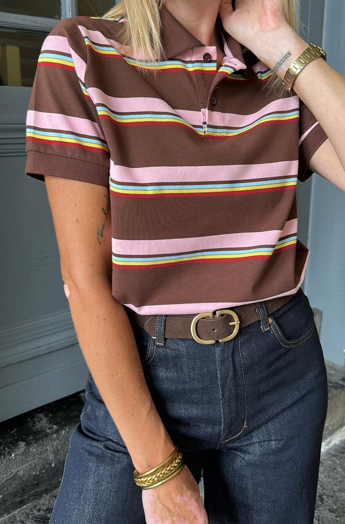 Polo ALIZÉE Chocolat