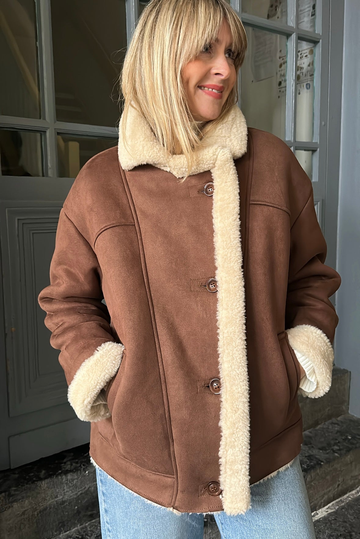 Veste aviateur Chocolat