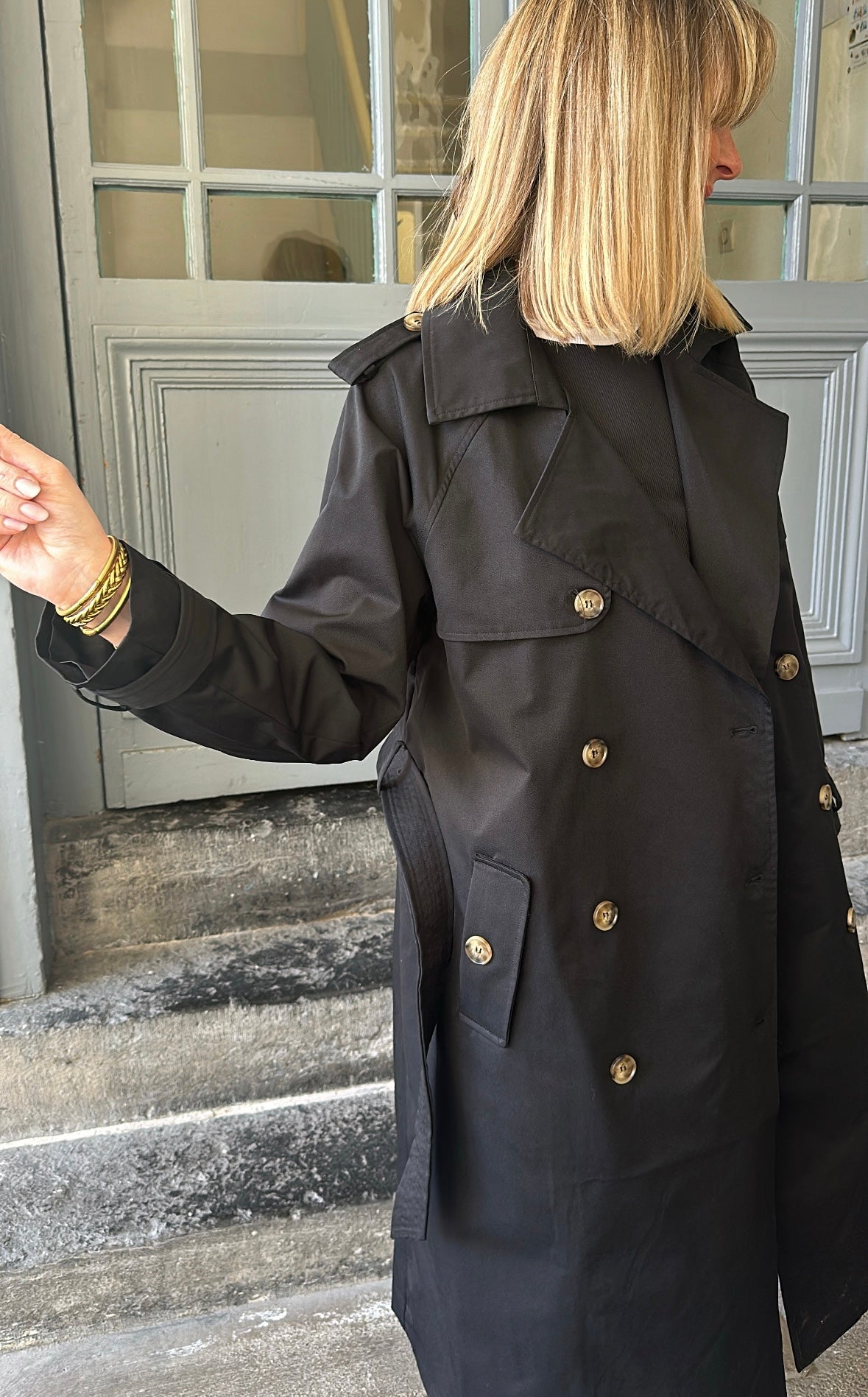 Trench PENELOPE Noir