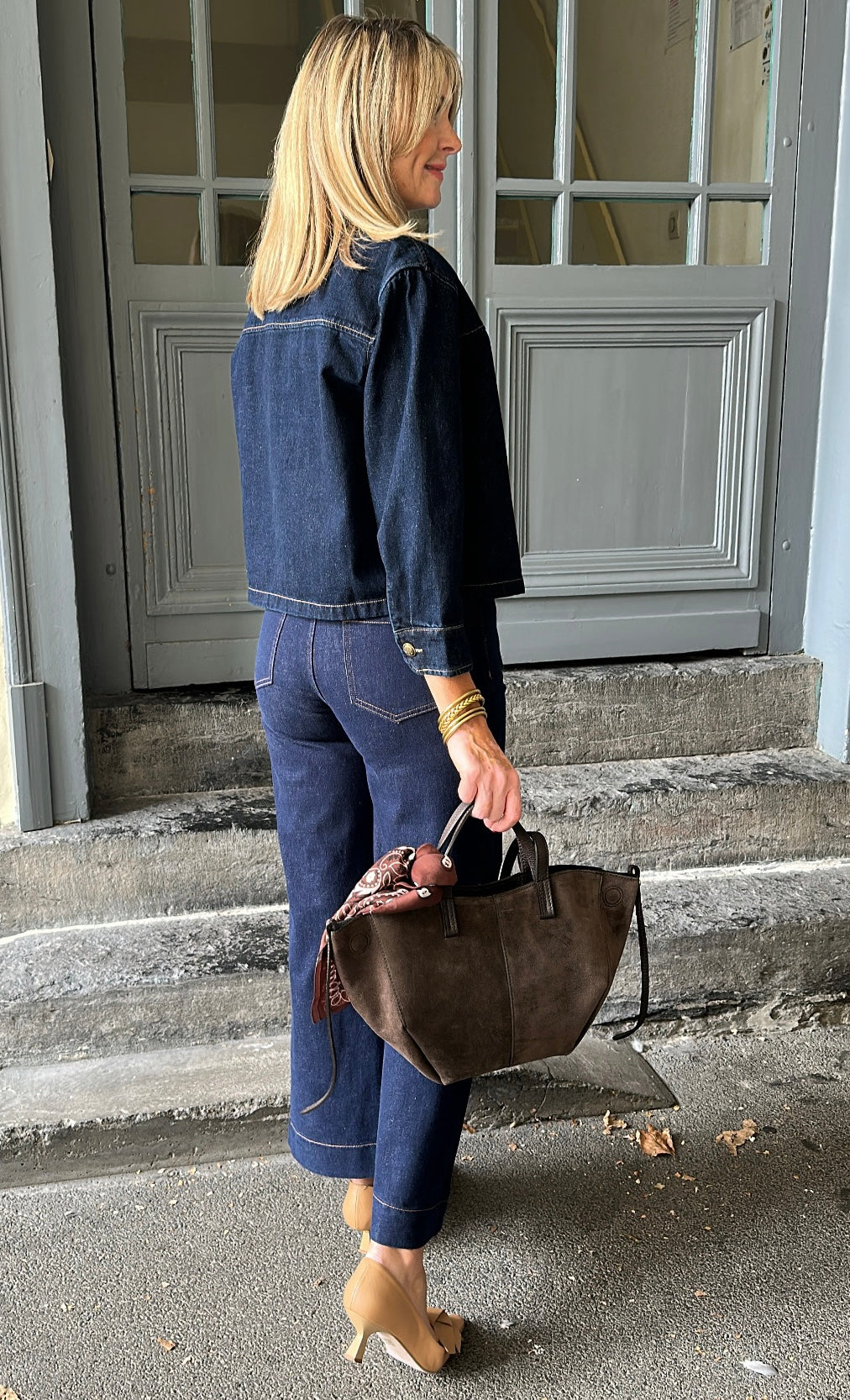 Veste en jean CASTILA ORAIJE