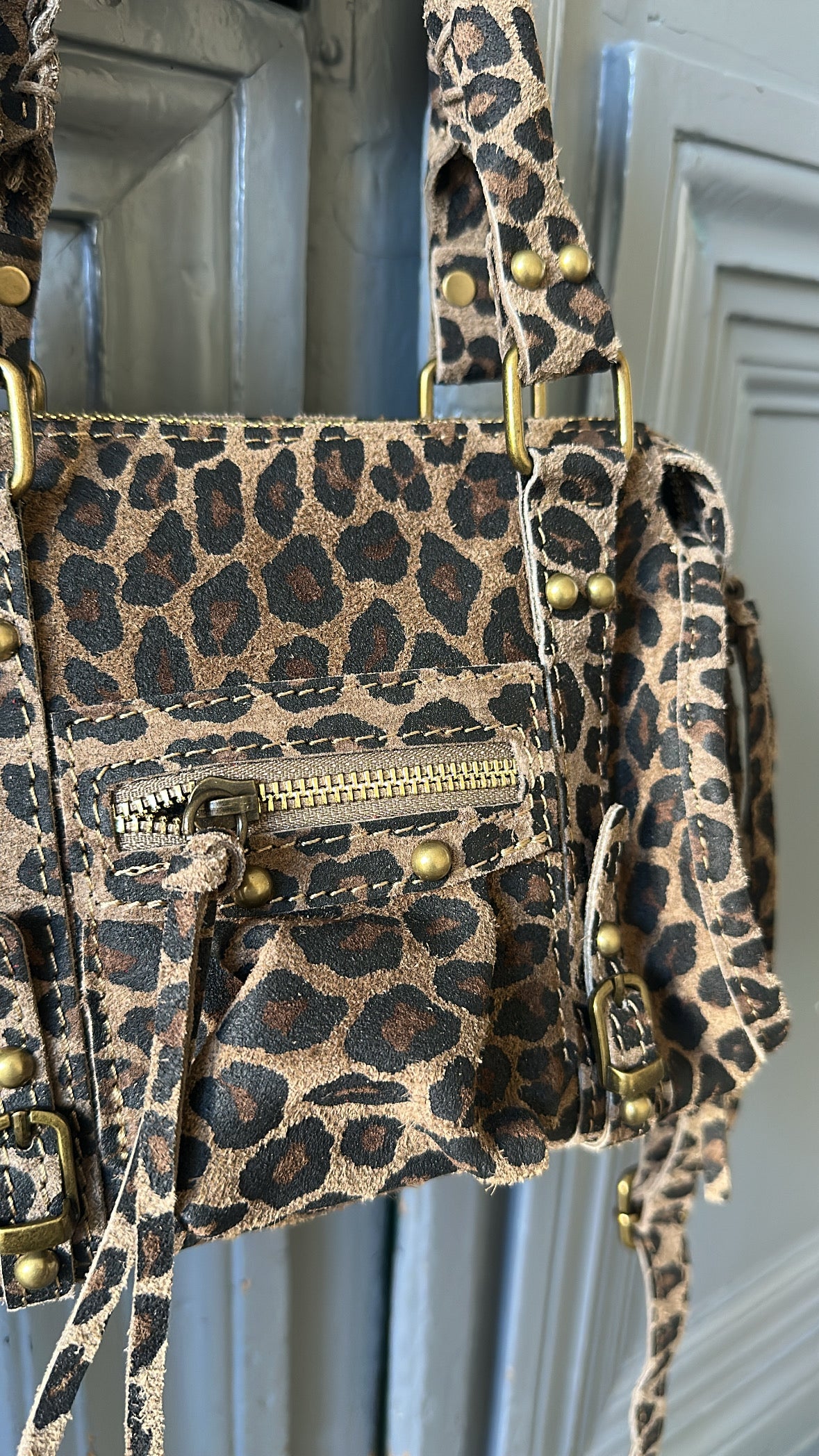 Sac ELSA petit format Léopard