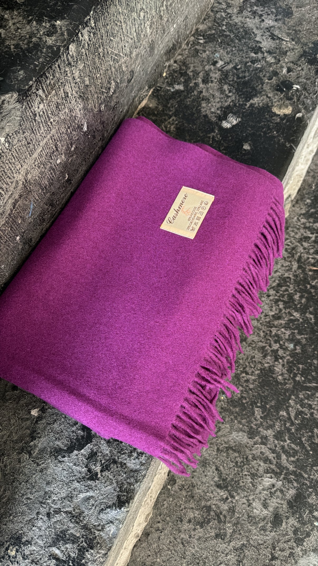 Maxi écharpe LOU Purple